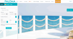 Desktop Screenshot of palomahotels.com